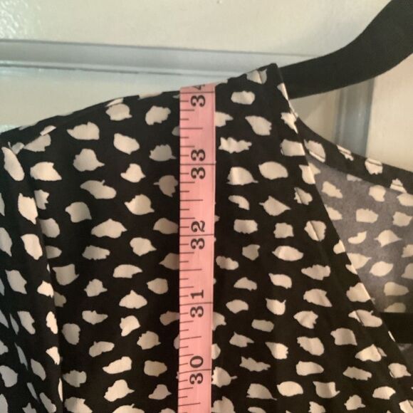 Women's Ecowish Dress, Black & White, Size M - Picture 8 of 13